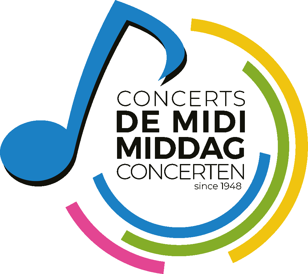 Logo Sigle. Concerts de midi. Middag concerten since 1948. 2019-10-02